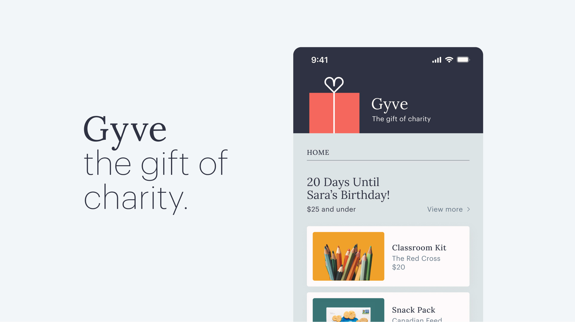 Gyve hero image